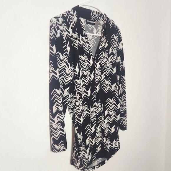 Karl Lagerfeld Women's Blouse Size Medium - Picture 2 of 6